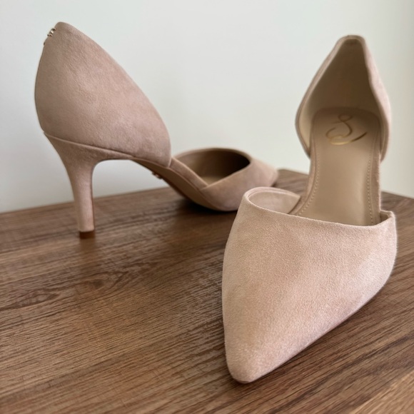 Sam Edelman Shoes - Sam Edelman - Women’s Cappuccino Suede Viv Pointed Toe Pump size 9.5